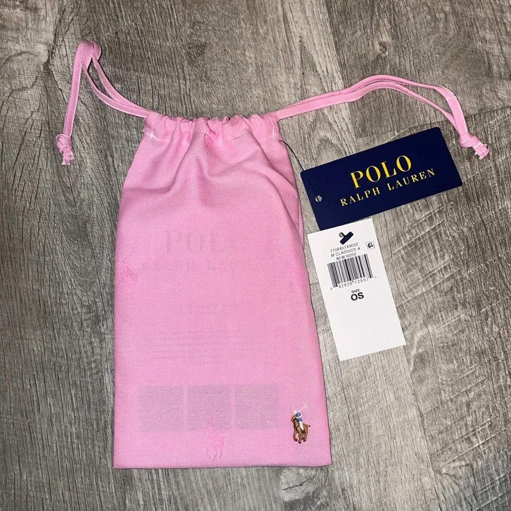 Pink POLO reusable child mask